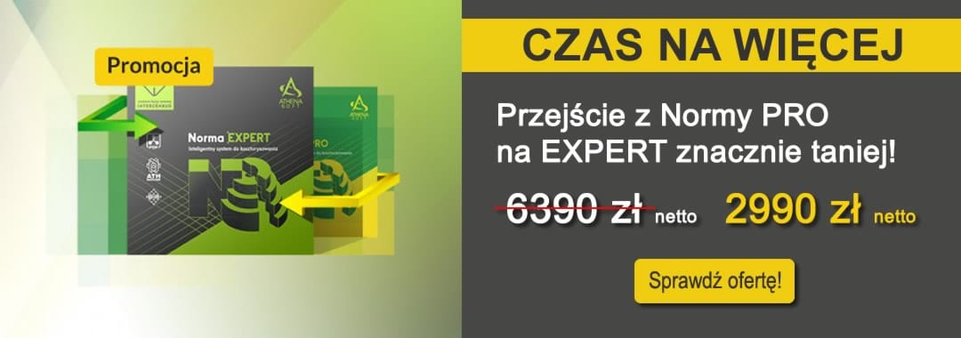 CZAS NA WIĘCEJ - Promocja na przejście z Normy PRO na EXPERT CZAS NA WIĘCEJ - Promocja na przejście z Normy PRO na EXPERT