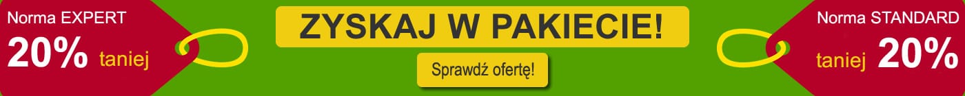 Zyskaj w pakiecie! Zyskaj w pakiecie!
